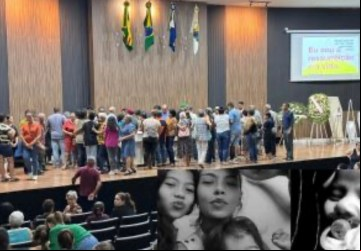 Velório acontece na câmara municipal 